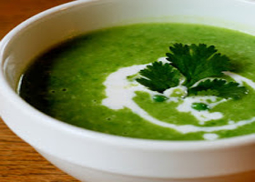 Fresh Green Pea Soup Fresh Green Pea Soup picture