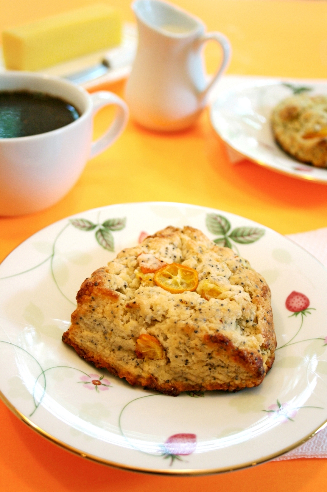 Kumquat Poppy Seed Scones Kumquat Poppy Seed Scones picture