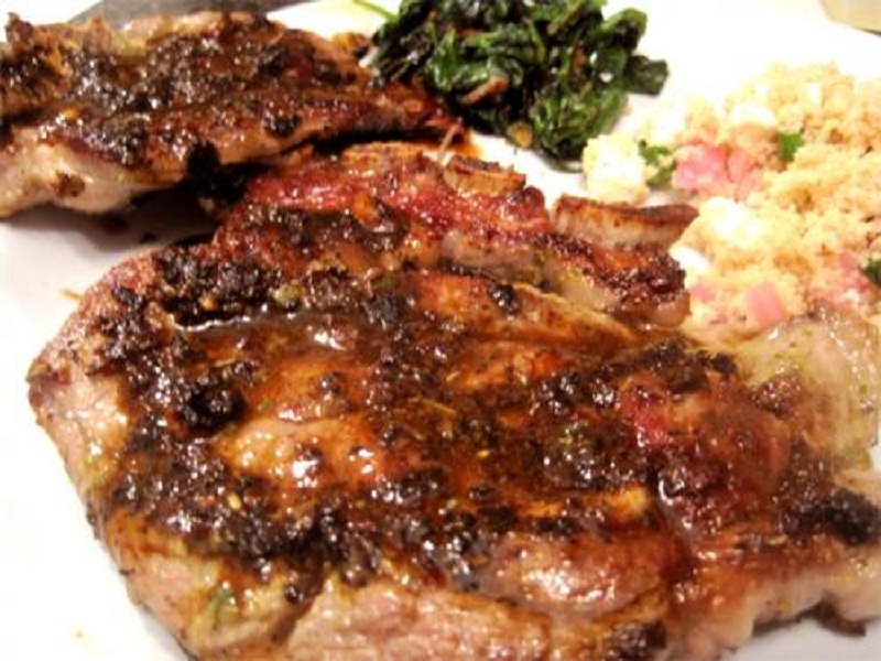 Lamb Steaks In Marinade Lamb Steaks In Marinade picture