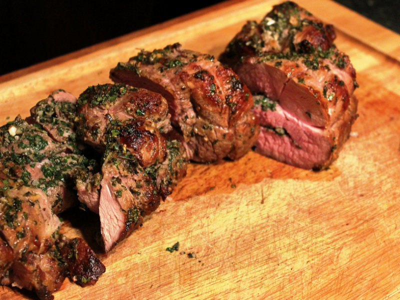 Marinated Lamb Roast Marinated Lamb Roast picture