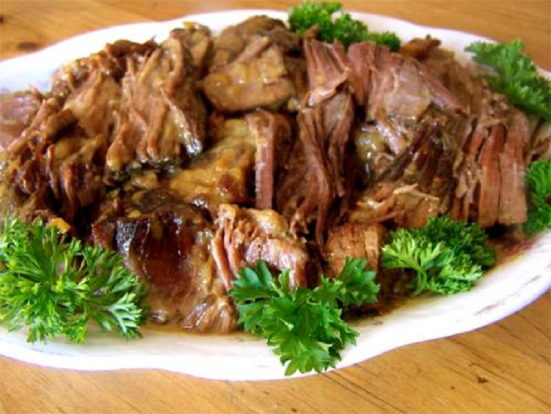 Larded Herb Pot Roast Larded Herb Pot Roast picture