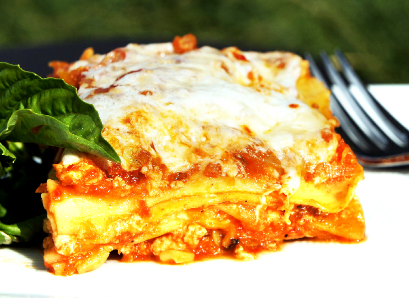 Roasted Vegetable Lasagna + Homemade Marinara Sauce Roasted Vegetable Lasagna + Homemade Marinara Sauce picture