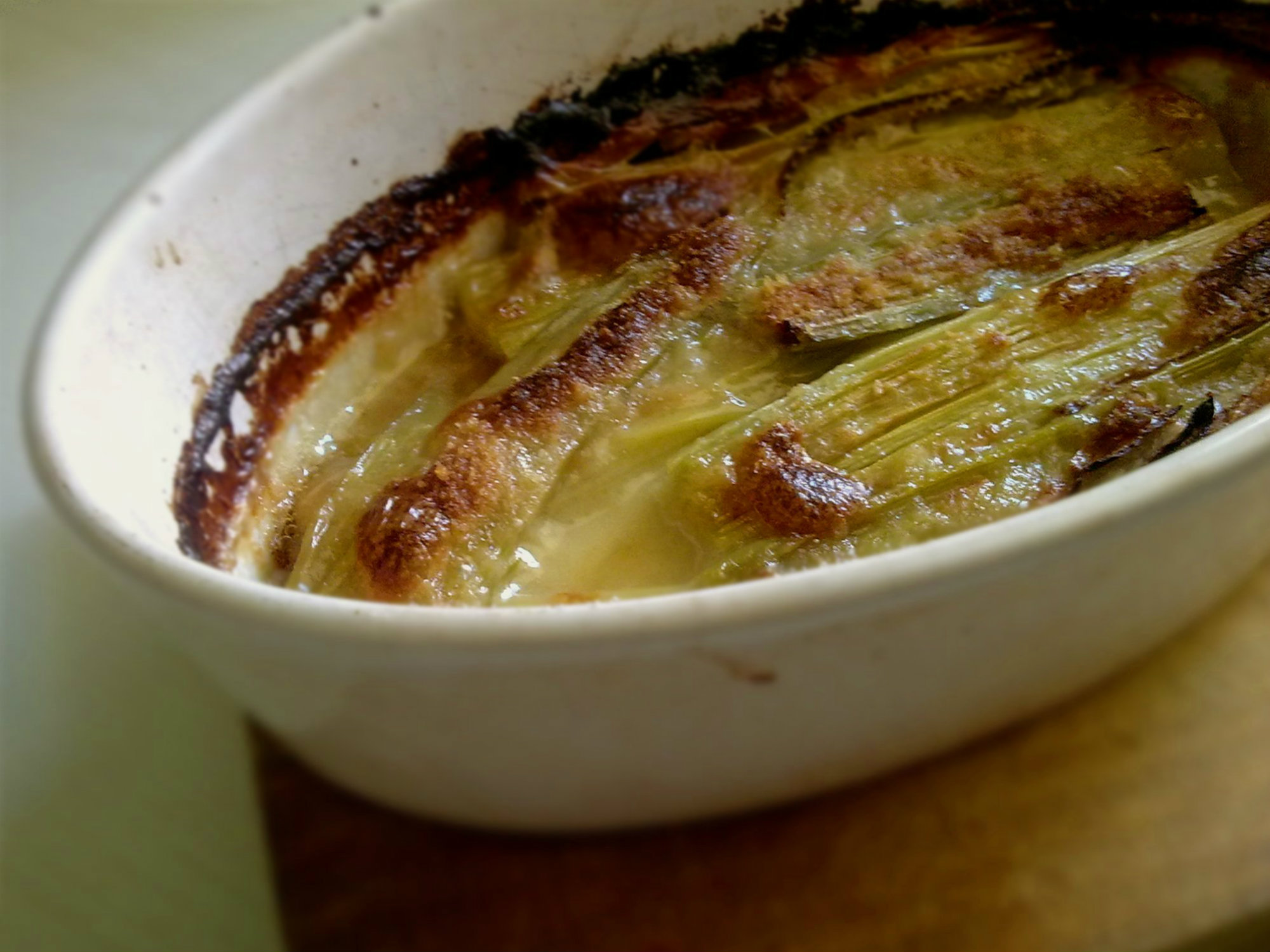 Leeks Au Gratin Leeks Au Gratin picture