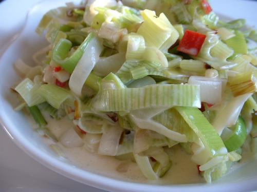 Leeks In Casserole Leeks In Casserole picture