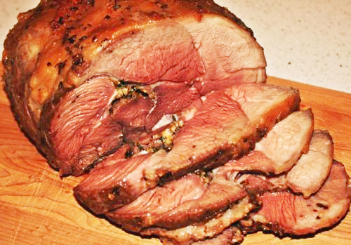 Leg of Lamb (Greek-Style) Leg of Lamb (Greek-Style) picture