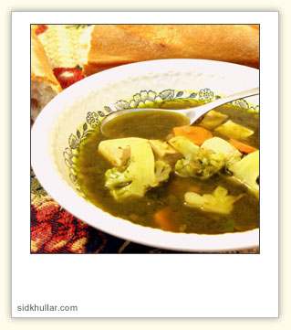 Lemon and Spinach Soup Lemon and Spinach Soup picture