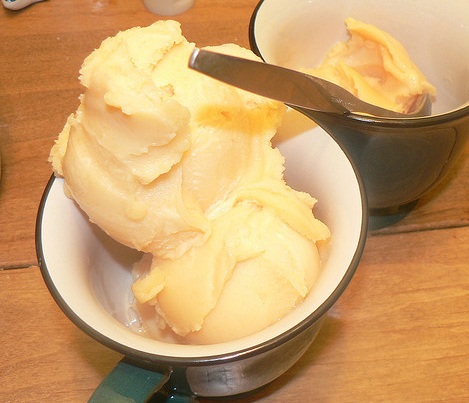 Lemon Buttermilk Sherbet Lemon Buttermilk Sherbet picture