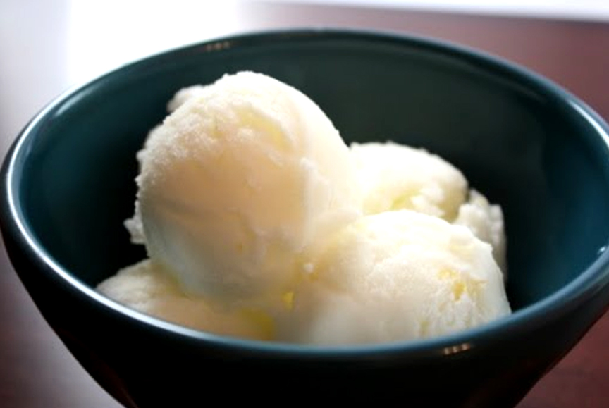 Ice Box Lemon Cream Sherbet Ice Box Lemon Cream Sherbet picture