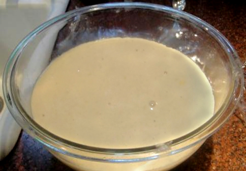 Lemon Crepe Batter Lemon Crepe Batter picture