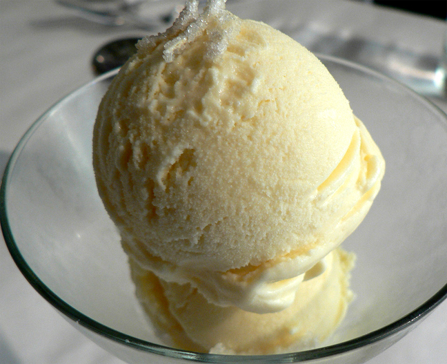 Lemon Ginger Ice Cream Lemon Ginger Ice Cream picture