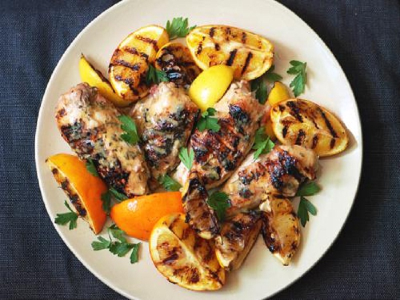 Lemon Grilled Turkey Breast Lemon Grilled Turkey Breast picture