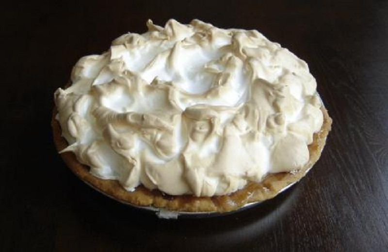 Lemon Meringue Pie Sweetened With Granulated Sugar Lemon Meringue Pie Sweetened With Granulated Sugar picture