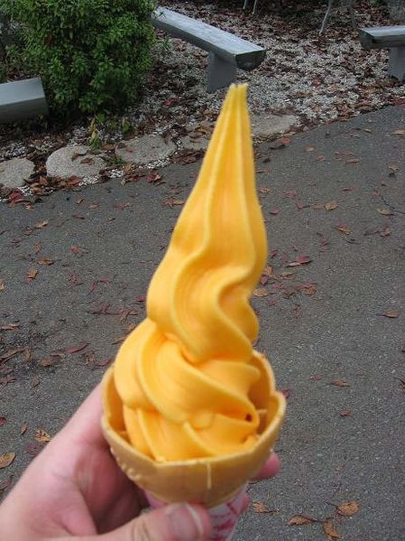Lemon Orange Ice Cream Lemon Orange Ice Cream picture