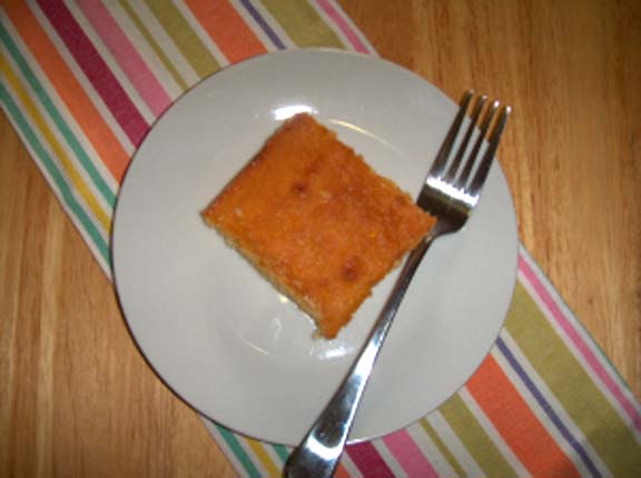 Lemon Sponge Squares Lemon Sponge Squares picture