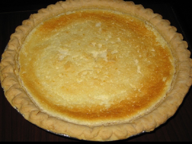 Lemon Sponge Pie Lemon Sponge Pie picture