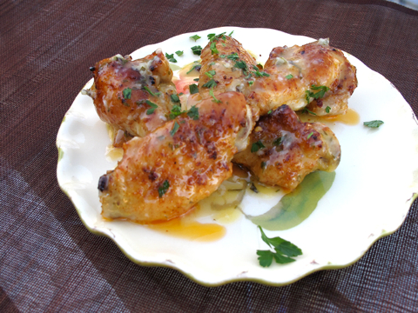 Lemon, Garlic and Chile Wings Lemon, Garlic and Chile Wings picture