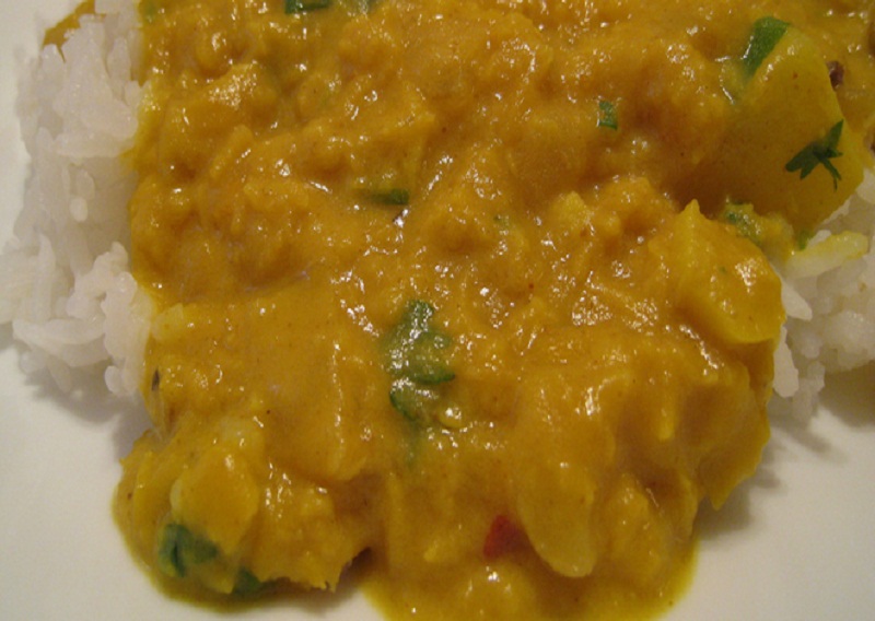 Lentil Curry with Rice Lentil Curry with Rice picture