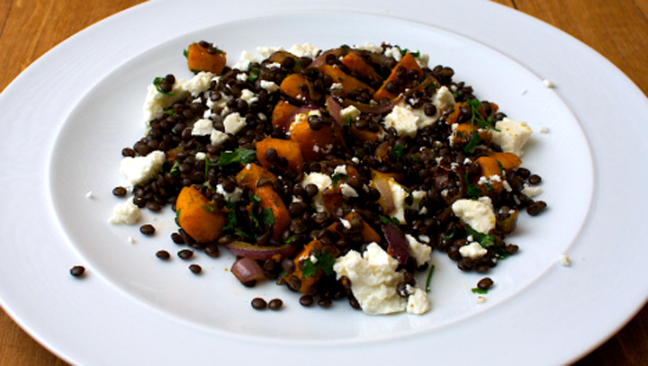 Lentils With Feta Lentils With Feta picture