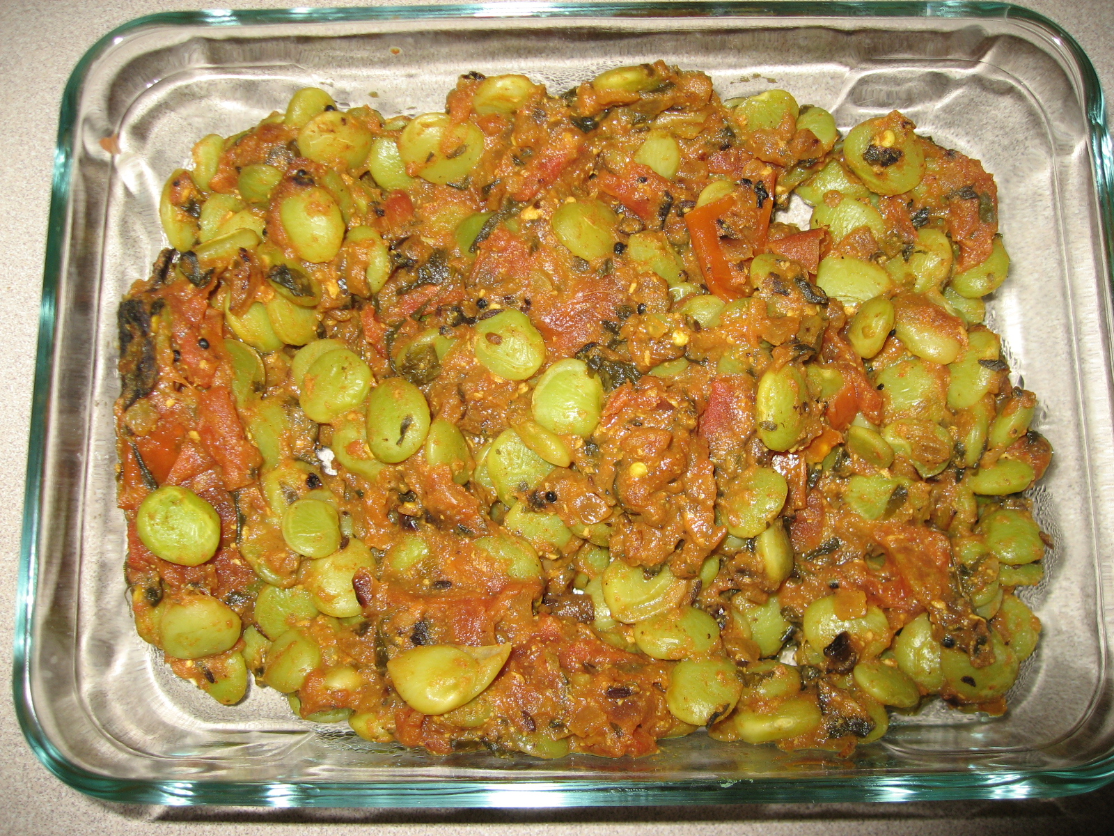 Lima Beans Curry Lima Beans Curry picture