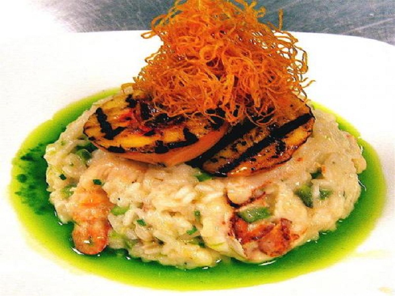 Lobster Crame Risotto Lobster Crame Risotto picture