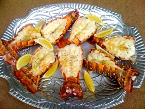 Lobster Tails or Sole with Macadamia Butter Lobster Tails or Sole with Macadamia Butter picture