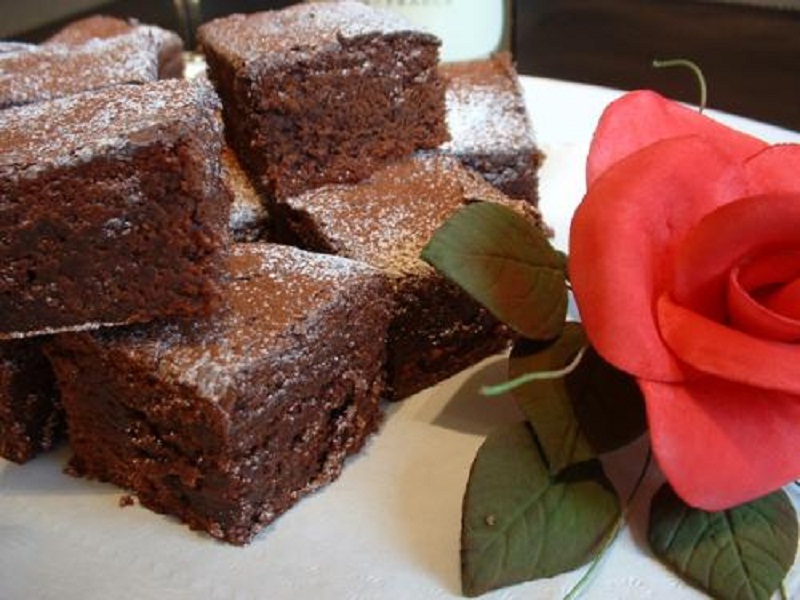 Low Fat Cocoa Brownies Low Fat Cocoa Brownies picture