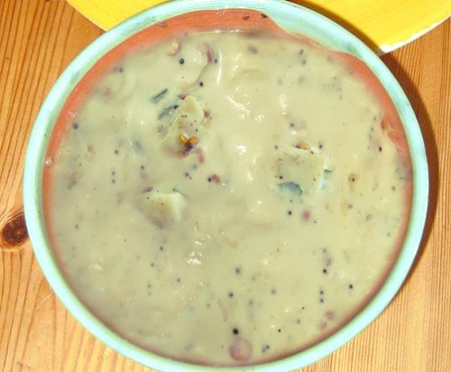 Low Fat Natural Yogurt Potato Raita Low Fat Natural Yogurt Potato Raita picture