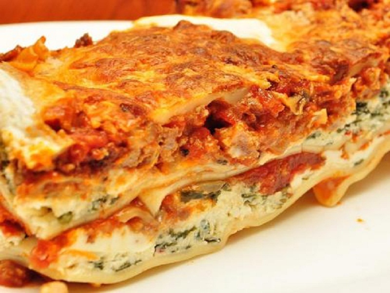 Luscious Vegetarian Lasagna Luscious Vegetarian Lasagna picture