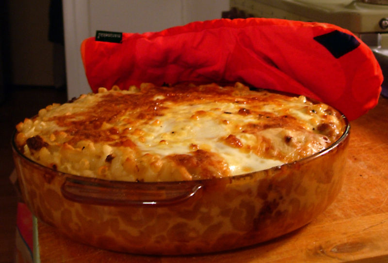 Bacon Macaroni Bake Bacon Macaroni Bake picture