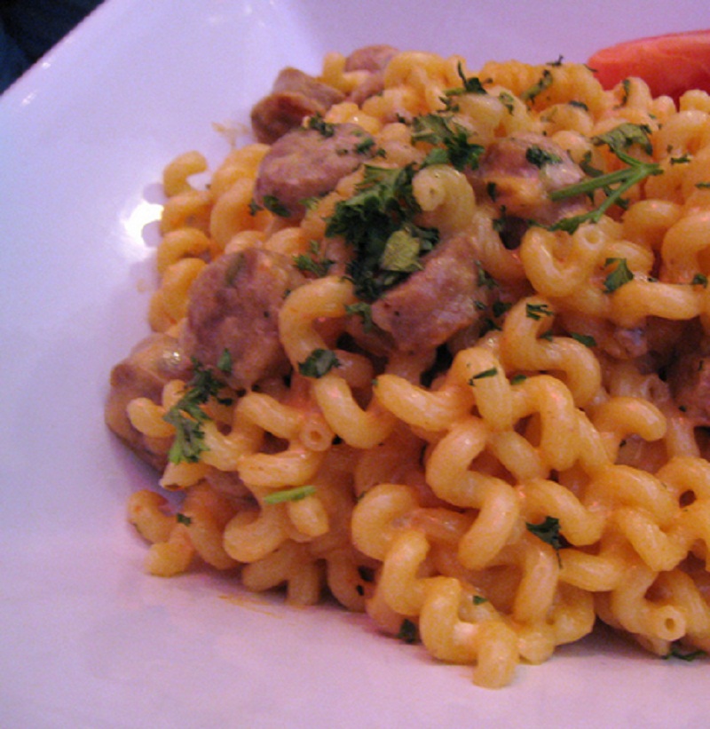 Macaroni Frankfurter Skillet Macaroni Frankfurter Skillet picture