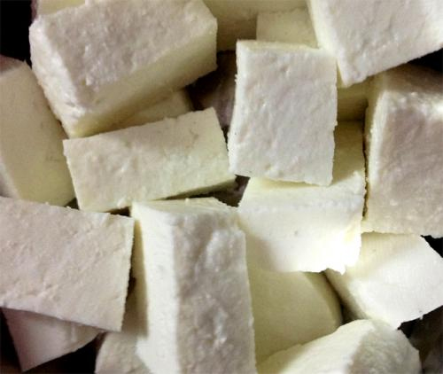 Cottage Cheese (Paneer) In Microwave Cottage Cheese (Paneer) In Microwave picture