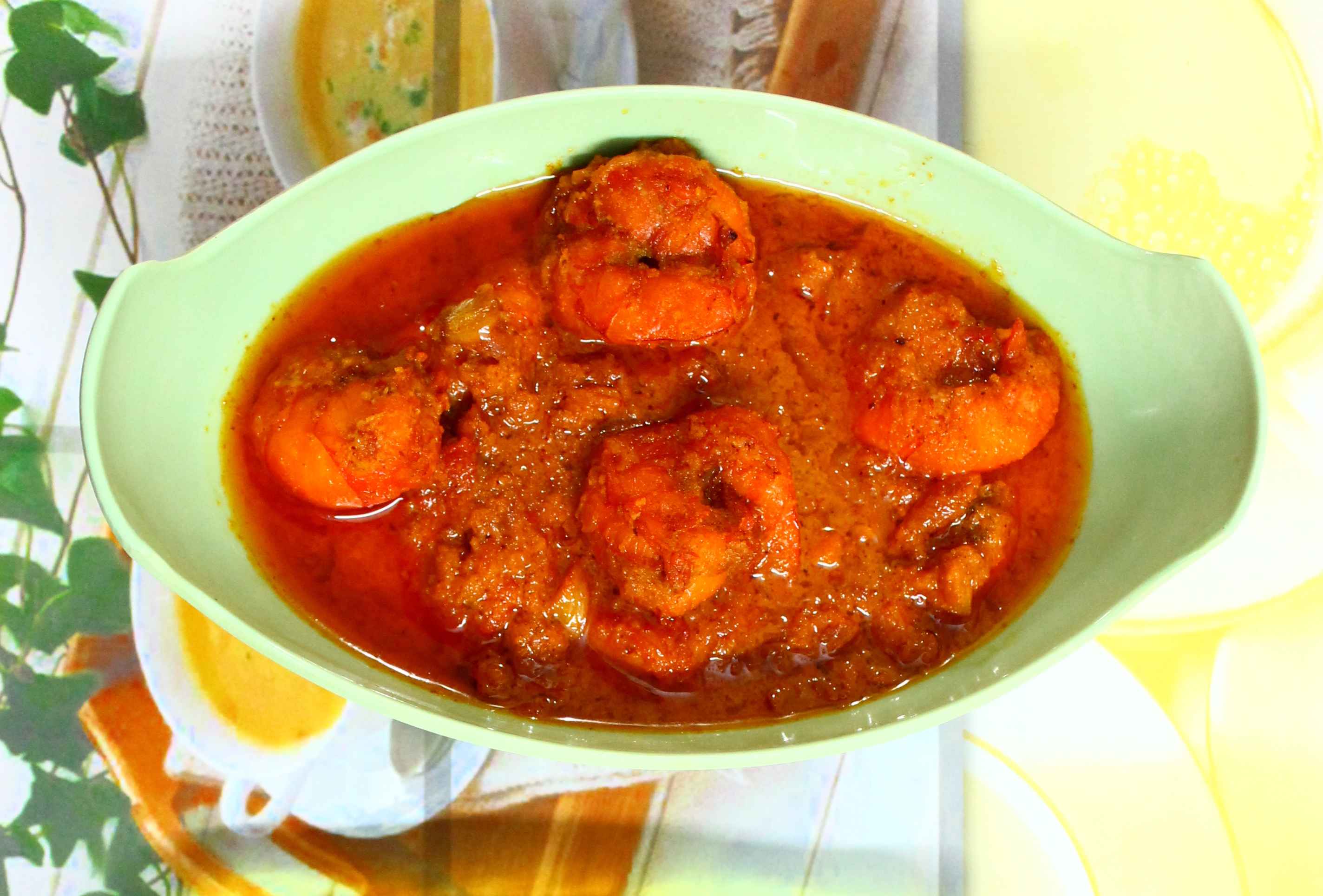 Malvani Prawns Curry Malvani Prawns Curry picture