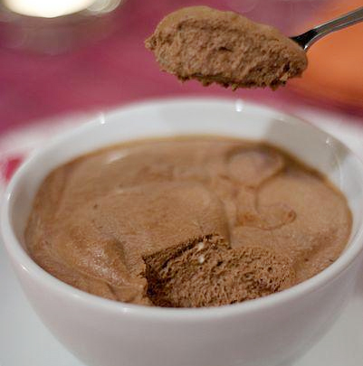 Mandarin Chocolate Mousse Mandarin Chocolate Mousse picture