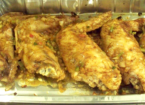 Mandarin Turkey Wings Mandarin Turkey Wings picture