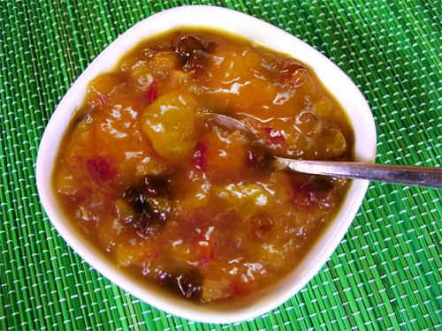 Mango Apricot Date Chutney Mango Apricot Date Chutney picture