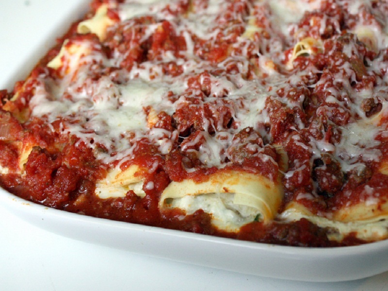Manicotti Florentine Manicotti Florentine picture