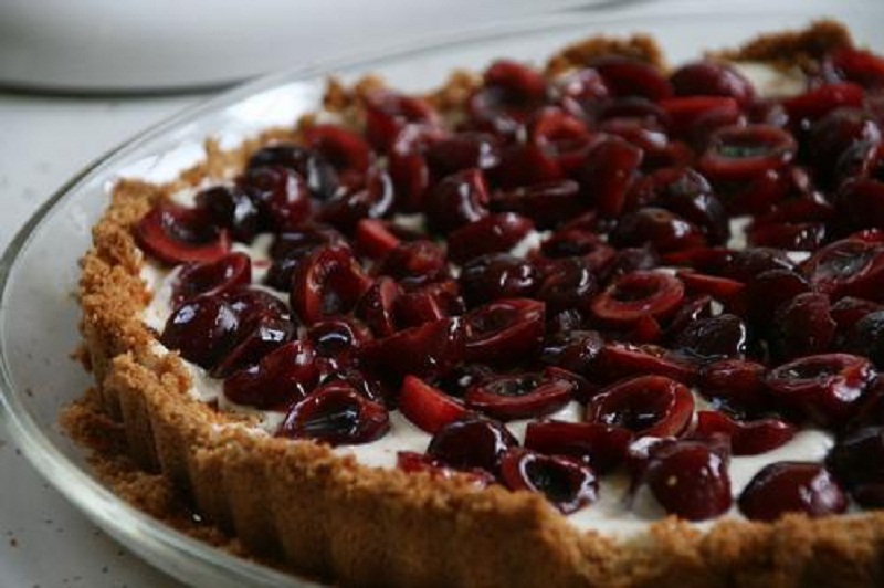 Maraschino Almond Parfait Pie Maraschino Almond Parfait Pie picture