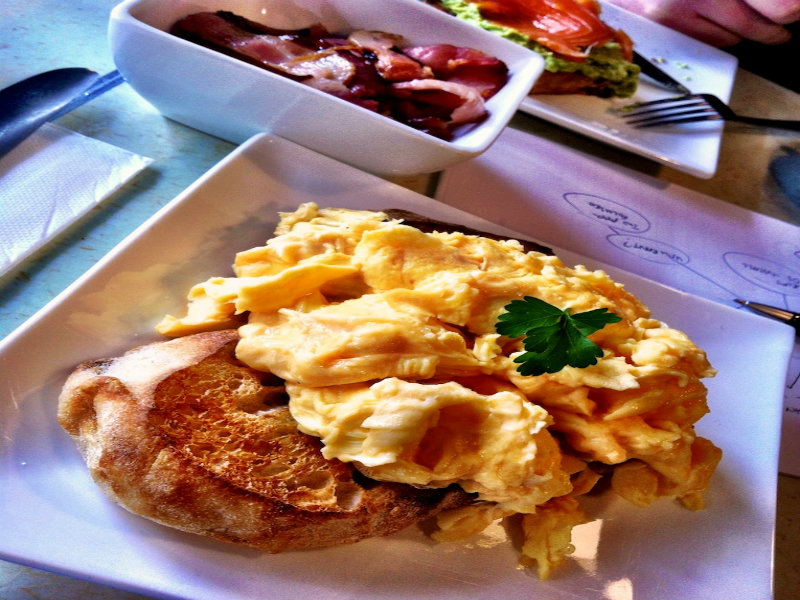 Marinara Egg Scramble Marinara Egg Scramble picture