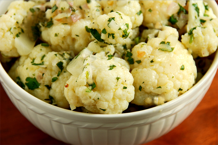 Marinated Cauliflower Marinated Cauliflower picture