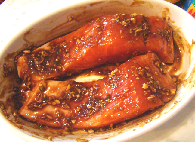 Marinated Salmon In Dill Marinated Salmon In Dill picture