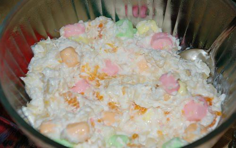 Mint Mallow Salad Mint Mallow Salad picture