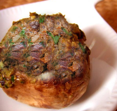 Meat Stuffed Mushrooms Meat Stuffed Mushrooms picture