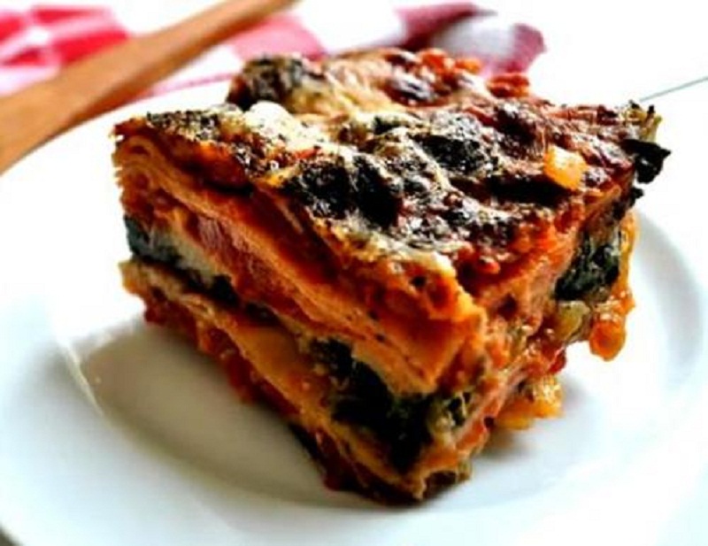 Mediterranean Spinach Lasagna Mediterranean Spinach Lasagna picture