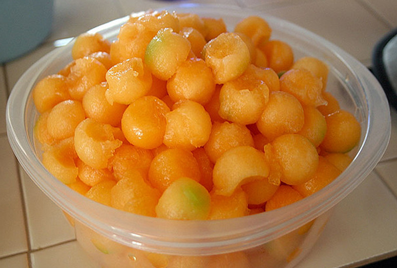 Frozen Cantaloupe Frozen Cantaloupe picture