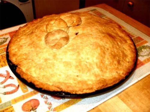 Mince And Potato Pie Mince And Potato Pie picture