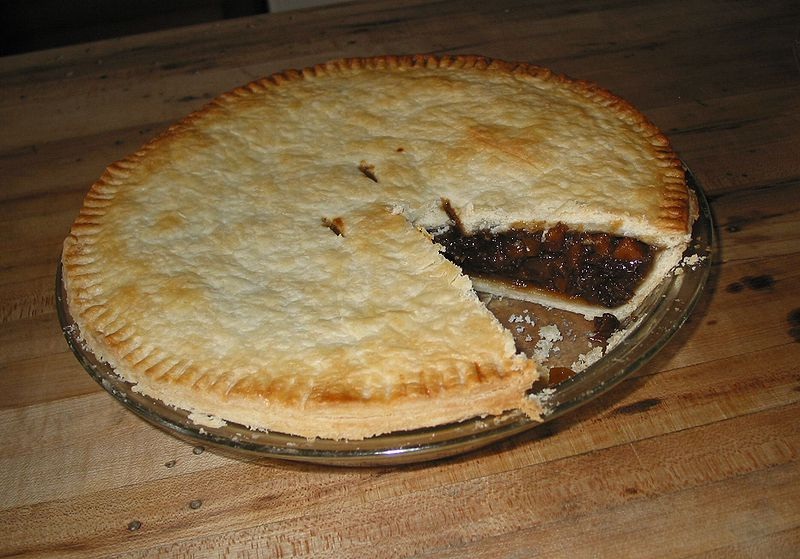 Mincemeat Peach Pie Mincemeat Peach Pie picture