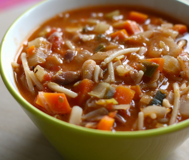 Peasant Minestrone Soup Peasant Minestrone Soup picture