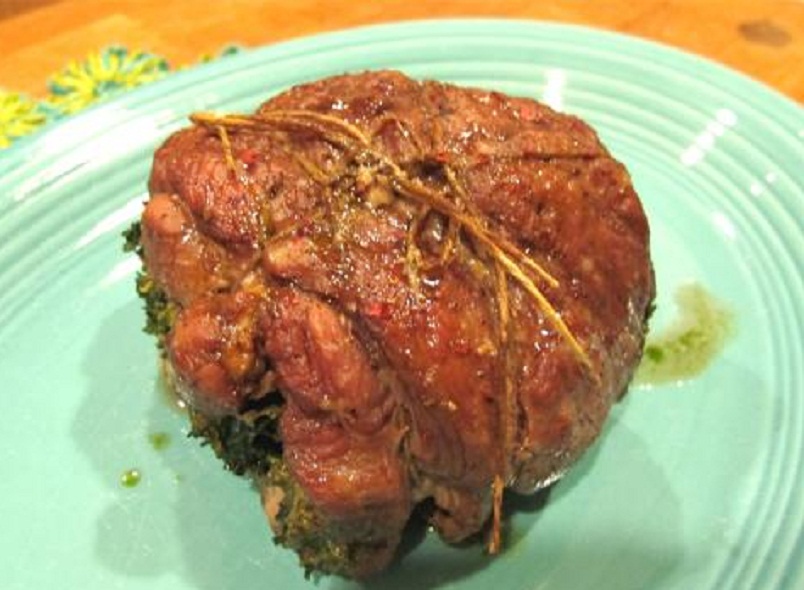 Mint Stuffed Breast of Lamb Mint Stuffed Breast of Lamb picture