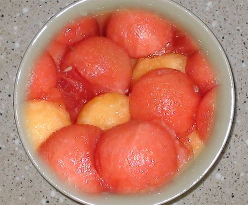 Minted Melon Balls Minted Melon Balls picture