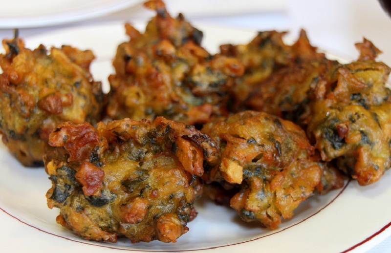 Minted Vegetable Fritters Minted Vegetable Fritters picture